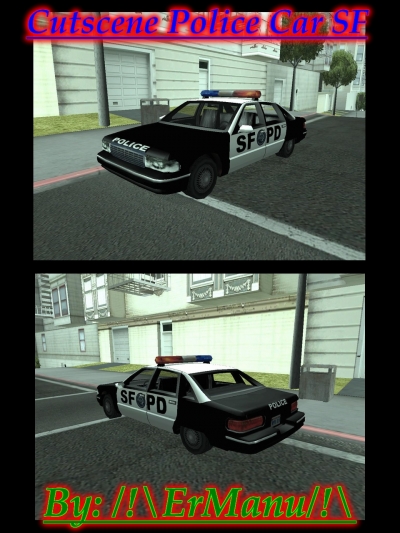 Cutscene Police Car SF